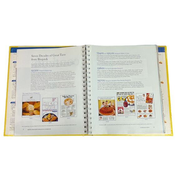 Y2K Betty Crocker First Edition Vintage Bisquick Spiral Hardcover Cookbook - Picture 11 of 12